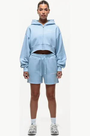 Good For Nothing Washed zip up logo hoodie in