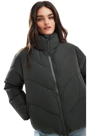 VERO MODA Short padded jacket in dark