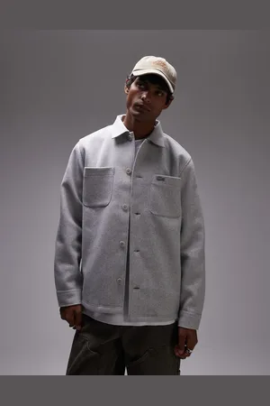 Lacoste Logo shacket in
