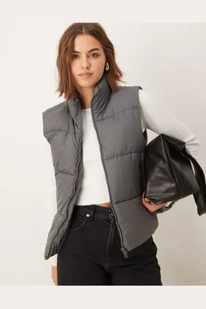 New Look Cropped gilet in