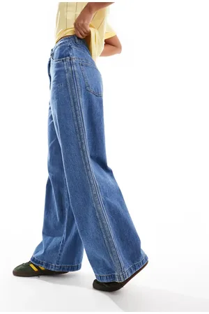 adidas Premium Essentials wide leg jeans