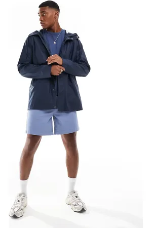 ASOS Shower resistant rubberised rain jacket in