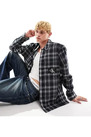 Calvin Klein Check shirt in multi