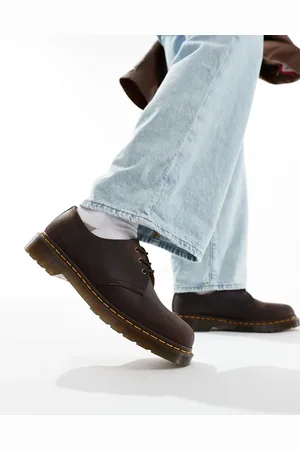 Dr. Martens 1461 3 eye shoe in dark crazy horse