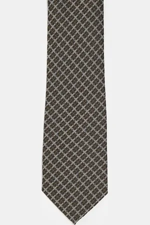 ASOS Tie with check in