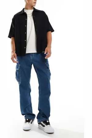 Vans Service loose denim jeans in classic
