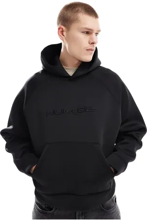 Bershka Boxy fit premium hoodie in