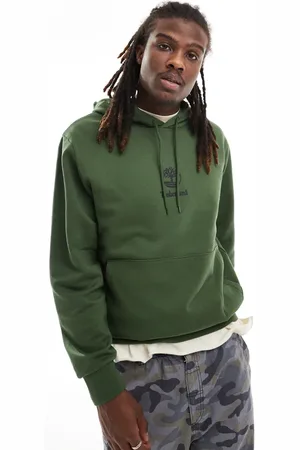 Timberland Small logo hoodie in dark