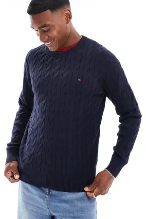 Tommy Hilfiger Classic cable knit jumper in