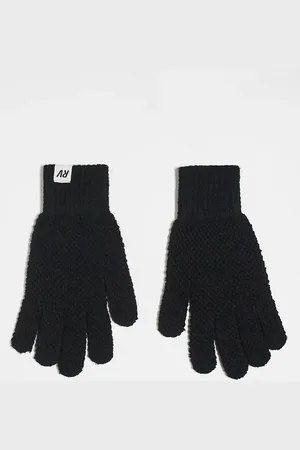 Reclaimed Unisex waffle gloves co-ord