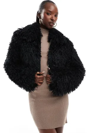 Simmi London Simmi exclusive faux fur jacket in
