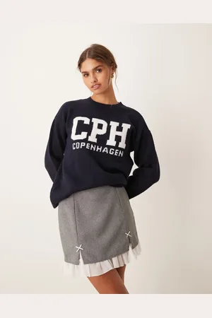 New Look Copenhagen slogan jumper in