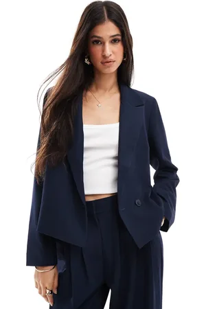 Y.A.S Tailored cropped blazer co-ord in