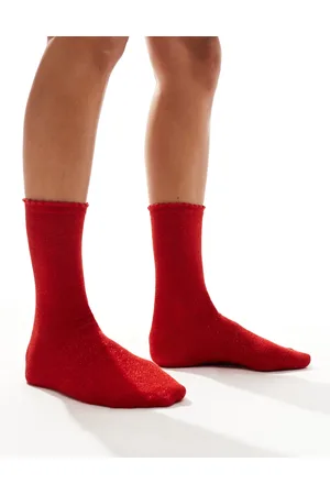 Pieces® Glitter socks in