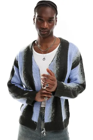 The Ragged Priest Brushed gradient cardigan with zip