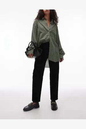 Topshop Cord peg trouser in