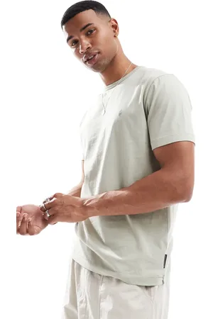 French Connection French Connection crew neck t-shirt in sage