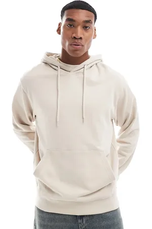 JACK & JONES Super oversized hoodie in beige