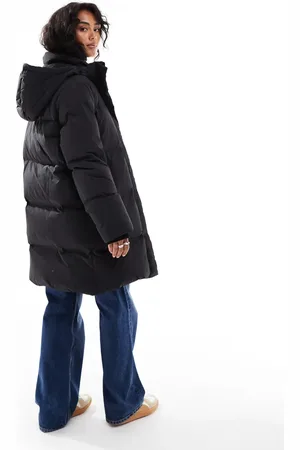 SELECTED Femme Down mid length puffer jacket in