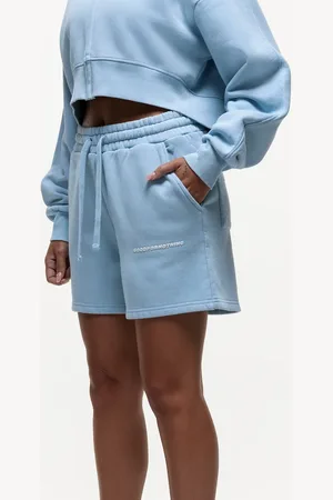 Good For Nothing Washed logo jersey shorts in