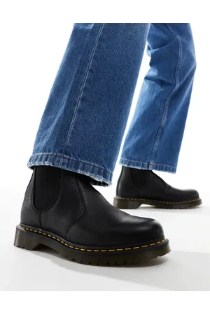 Dr. Martens 2976 fur lined chelsea boots in