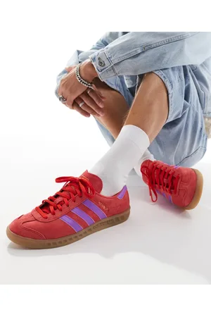 adidas Hamburg trainers in and purple