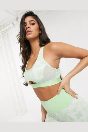 Wolf & Whistle Bra in geometric print
