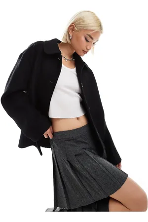 Monki Wool blend coat in