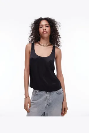 Topshop Scoop neck cami in
