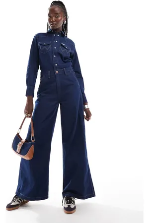 Wrangler Denim jumpsuit in dark