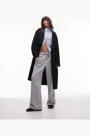 MANGO Double breasted maxi coat in