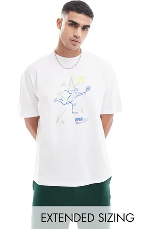 ASOS Oversized t-shirt in with front print