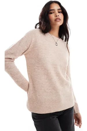 New Look Knitted jumper in camel