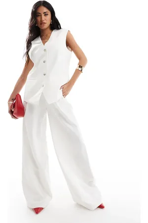 Kaiia Tailored wide leg trouser co-ord in