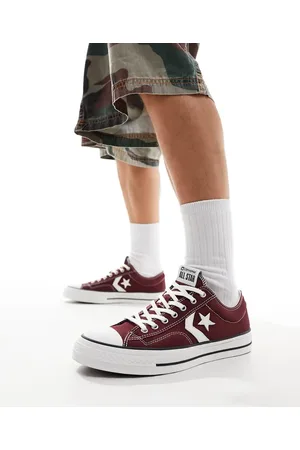 Converse Star Player 76 Ox trainers in burgundy