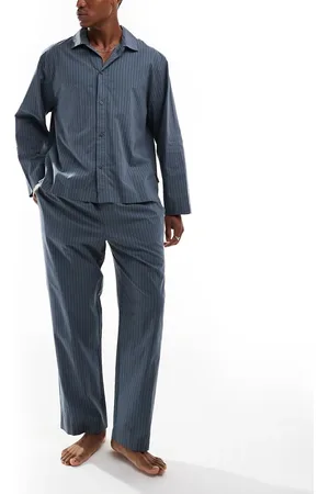 Calvin Klein Cotton Poplin button down sleep set in