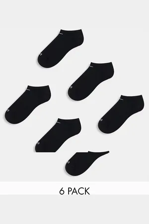 Nike Everyday Cushioned Plus 6 pack trainer socks in