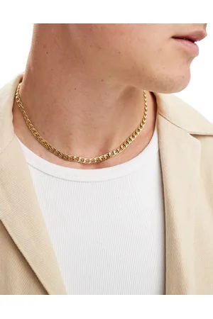 Icon Brand Stainless steel scroll chain necklace in plated