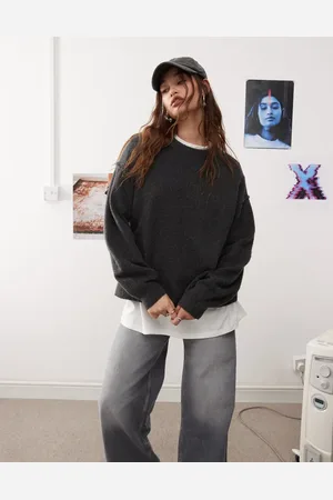 Weekday Funda wool blend jumper in melange