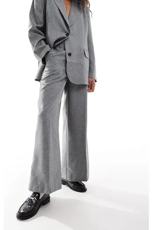 Something New Corpcore tailored oversized long leg trouser co-ord in
