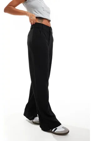 JDY Wide leg tailored trousers in