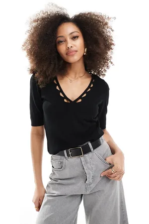 SCALPERS Side knit jumper in