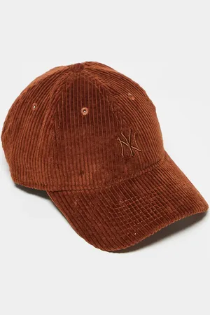 New Era NY Yankees cord 9twenty cap in rust
