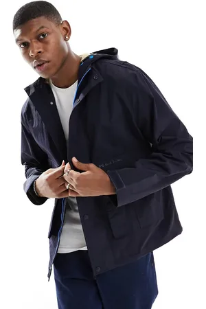 Paul Smith 2 pocket nylon hooded fishing jacket in