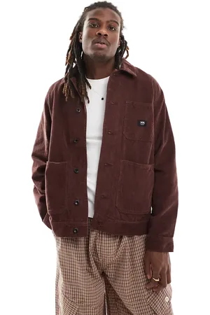 Vans Drill chore corduroy jacket in dark
