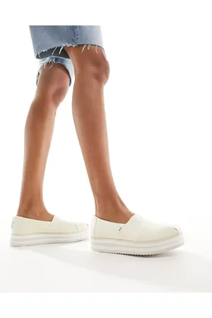 TOMS Alpargata midform espadrilles in natural