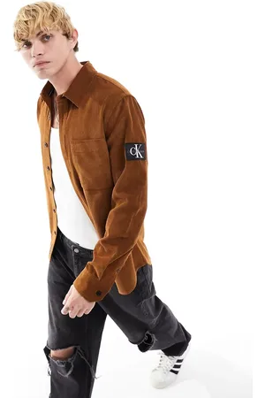 Calvin Klein Regular fit corduroy shirt in