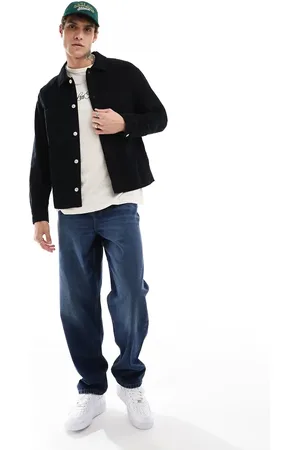 Abercrombie & Fitch Cord shirt jacket in