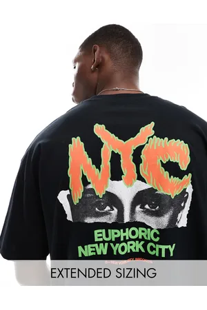 ASOS Oversized t-shirt in with NYC back print