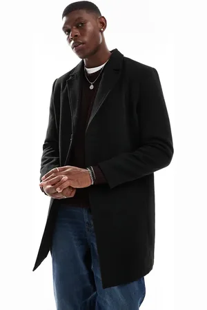 Brave Soul Single breasted overcoat in